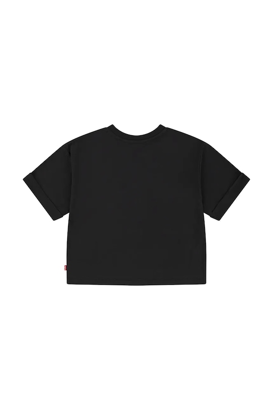 Детская футболка ROLL CUFF MEET AND GREET T Levi'S, черный — фото 2