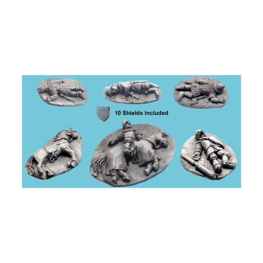 

Потери, Hundred Years War - Crecy and Poitiers (15mm) (Old Glory)