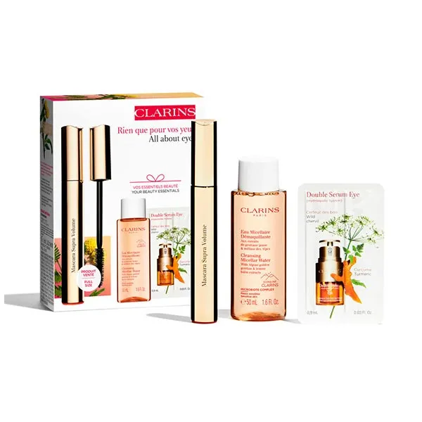 

Тушь с эффектом объема Estuche Máscara Supra Volume Clarins, 1 UD