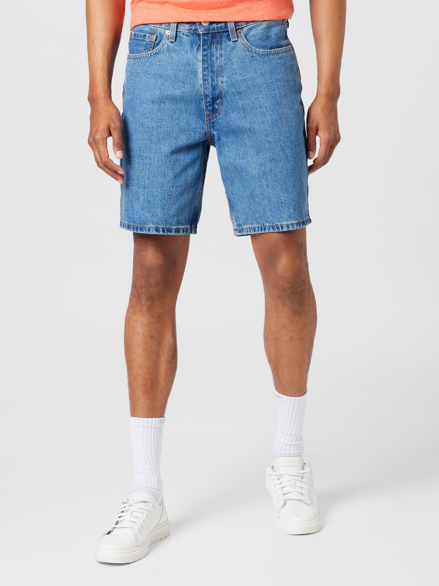 Джинсы свободного кроя LEVI'S  469 Loose, синий деним — фото 2