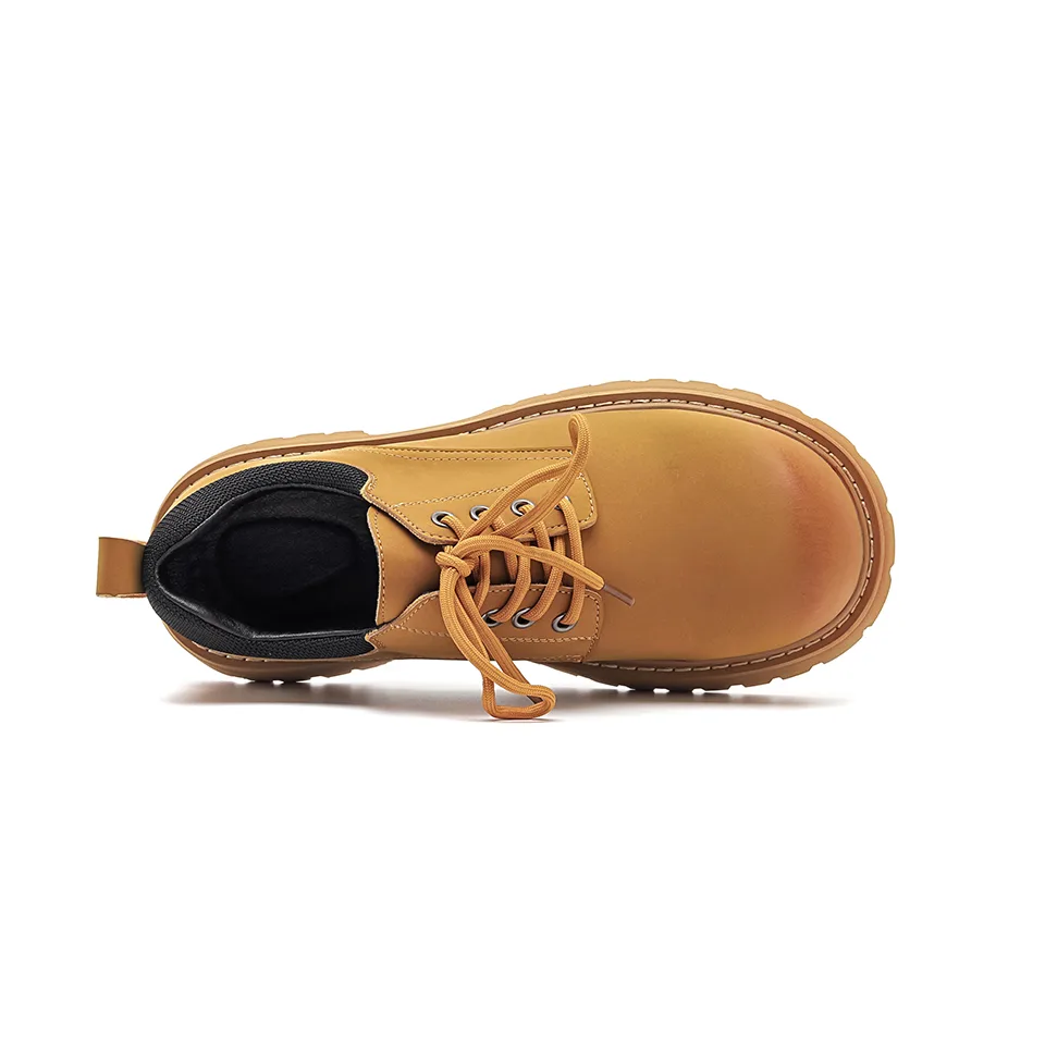 MADALLO Casual Leather Shoes Men's Low top Black/Yellow/Green — фото 4