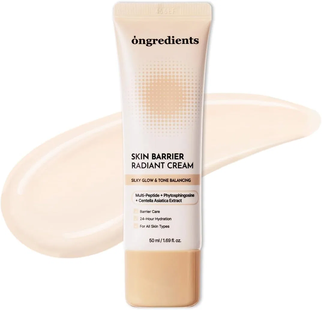 Крем для лица SPF50 ONGREDIENTS Дневной + PA+++ с церамидами и пептидами
