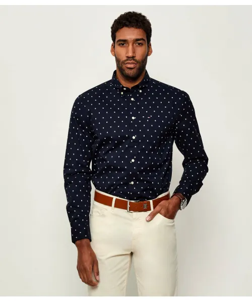

Рубашка Regular fit Tommy Hilfiger, синий