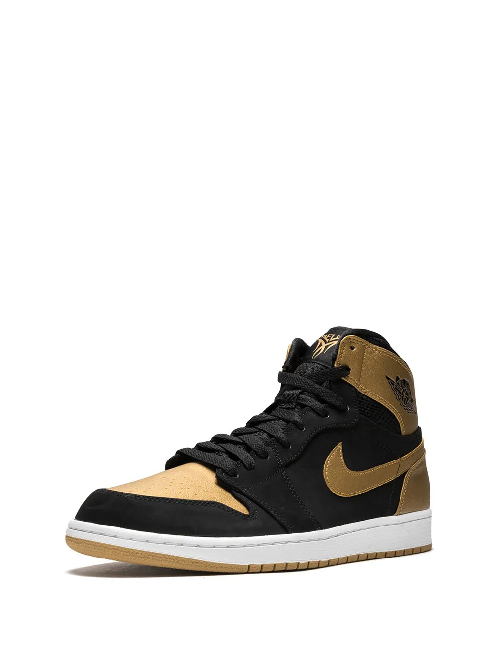 Кроссовки Air  1 Retro High Jordan, черный — фото 4