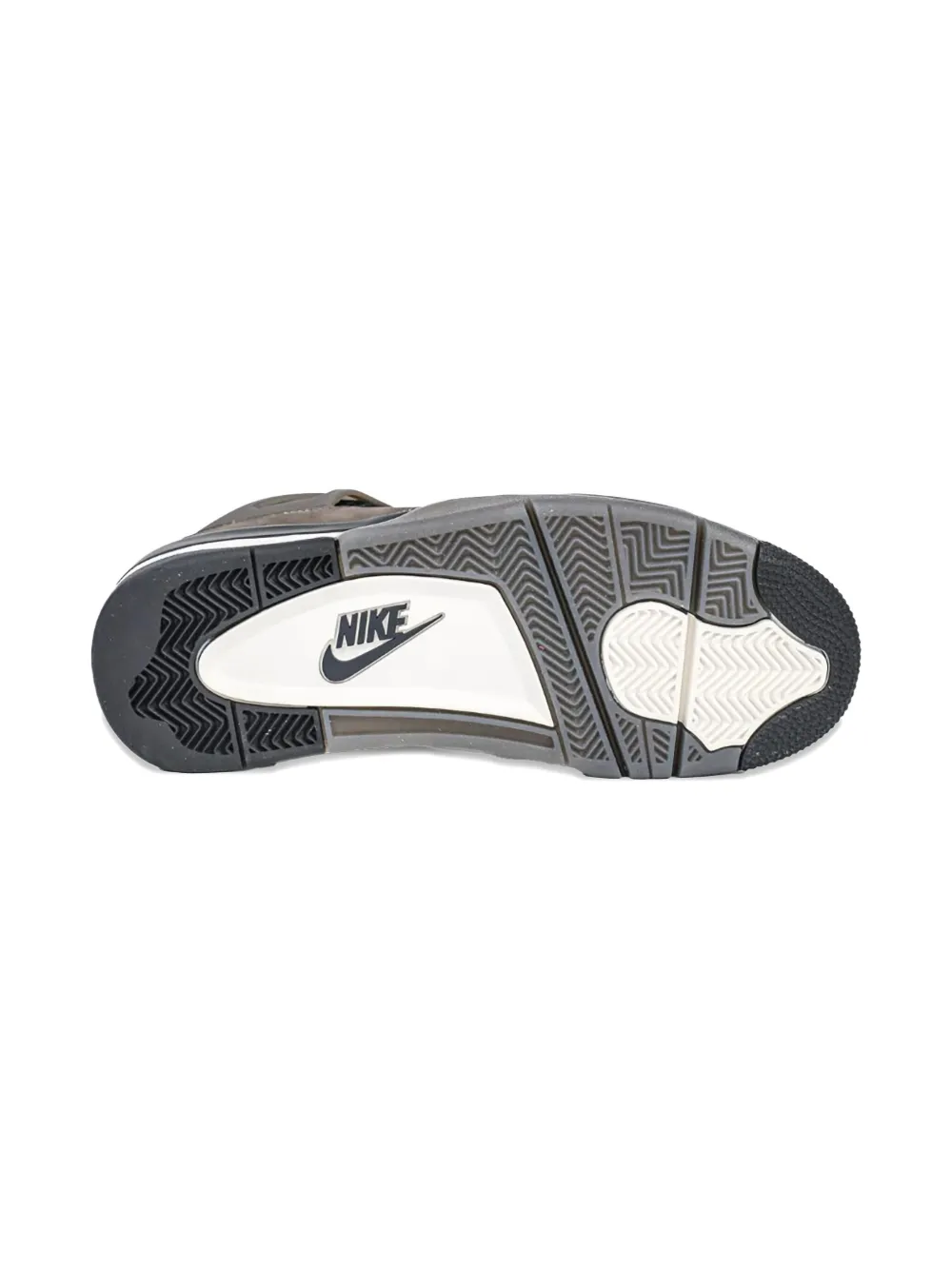 Кроссовки Air Jordan 4 Retro OG Cave Stone Jordan Kids, коричневый — фото 2