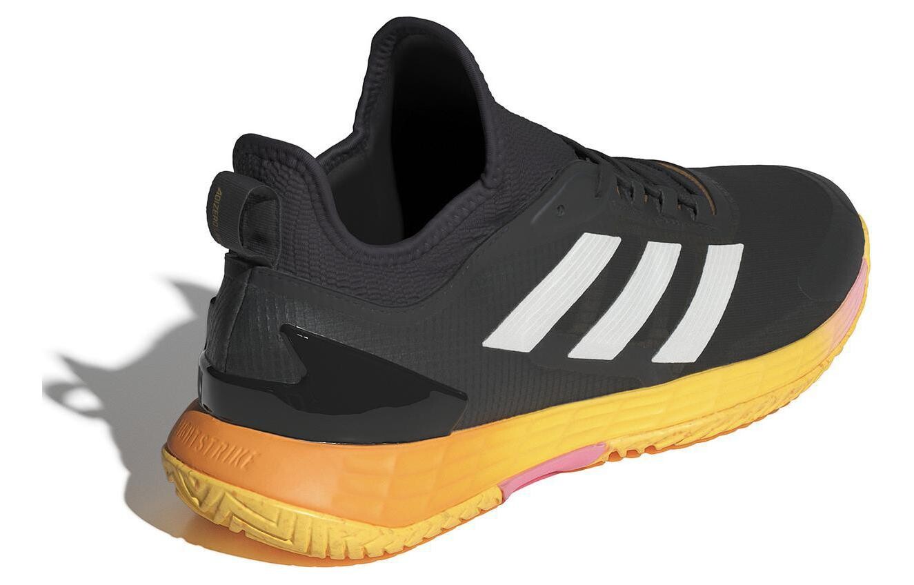 Кроссовки adidas Adizero Ubersonic 4.1 Aurora Black Zero Metalic Spark, цвет Aurora Black/Zero Metal/Spark — фото 4
