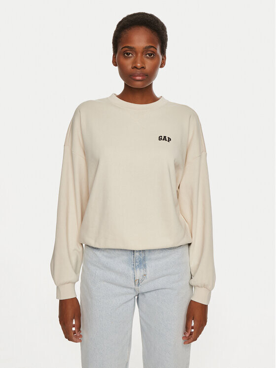 

Толстовка regular fit Gap, бежевый