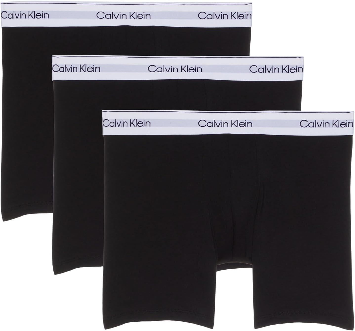 

Мужские трусы-боксеры Calvin Klein Modern Cotton Stretch, 3 шт., Black/Black/Black