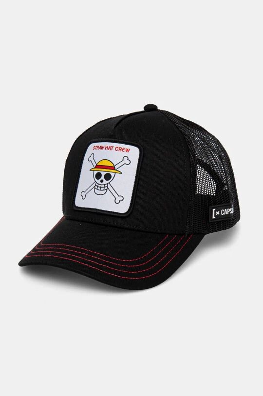 

Детская бейсболка One Piece Trucker Capslab, черный