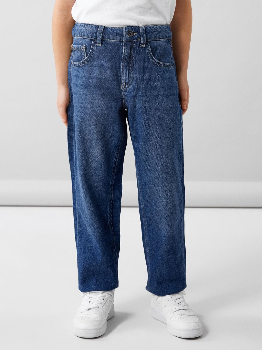 

Джинсы Straight Leg NKMBEN TAPERED Name it, цвет dark blue denim