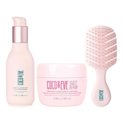 

COCO & EVE Date Night Kit Кондиционер 150 мл + маска 212 мл + щеточка для распутывания волос