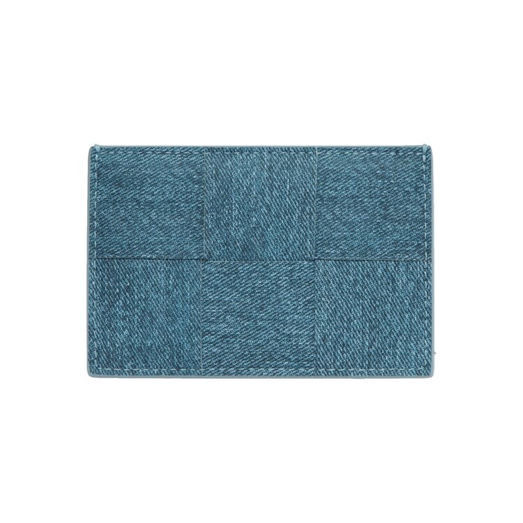 

Картхолдер Bottega Veneta Card Case, цвет Blue/Ice