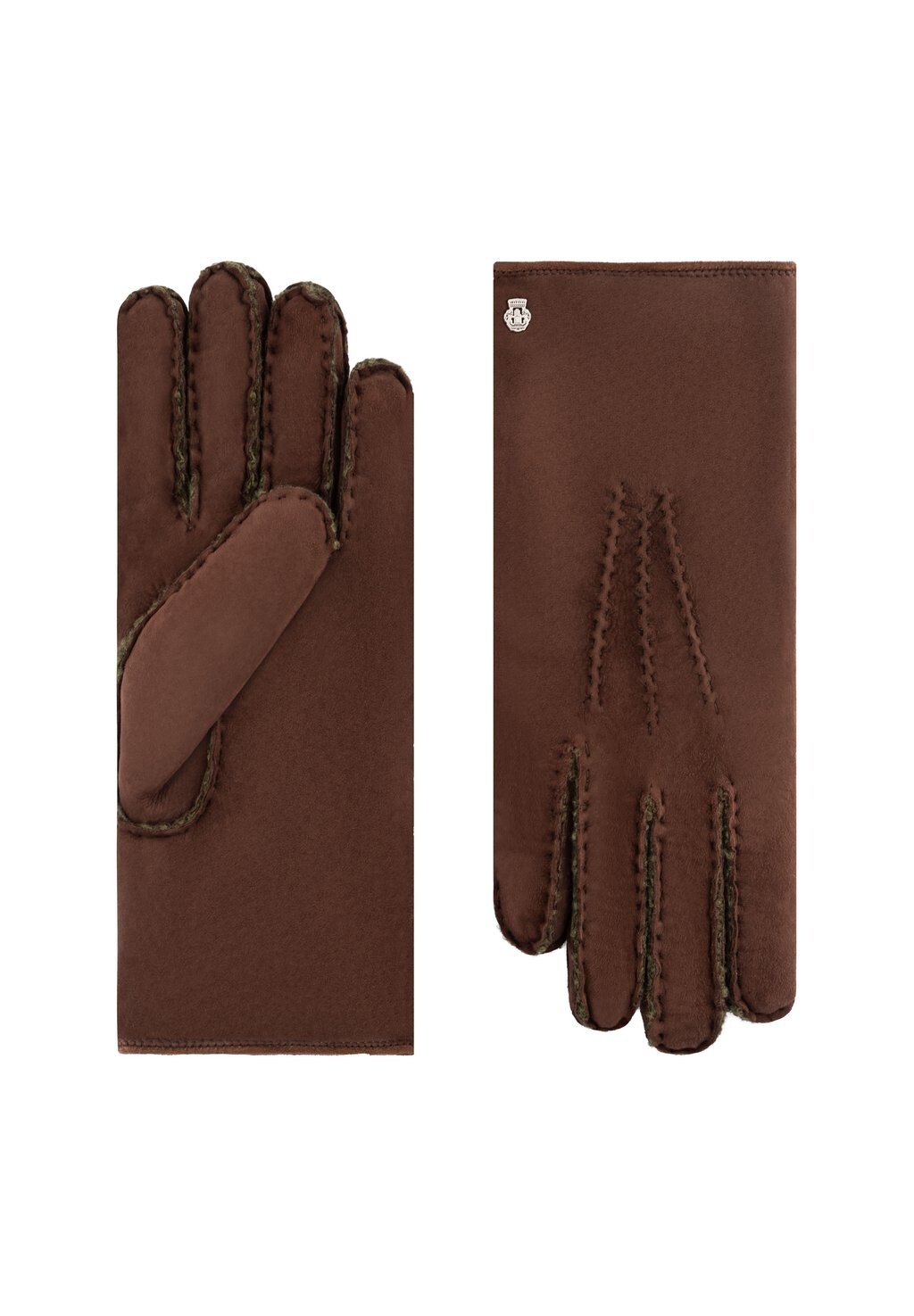 

Перчатки CLASSIC CURLY Roeckl, коричневый