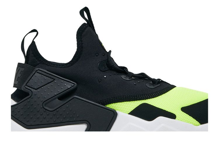 Кроссовки Nike Huarache Drift GS 'Black Volt', черный — фото 3