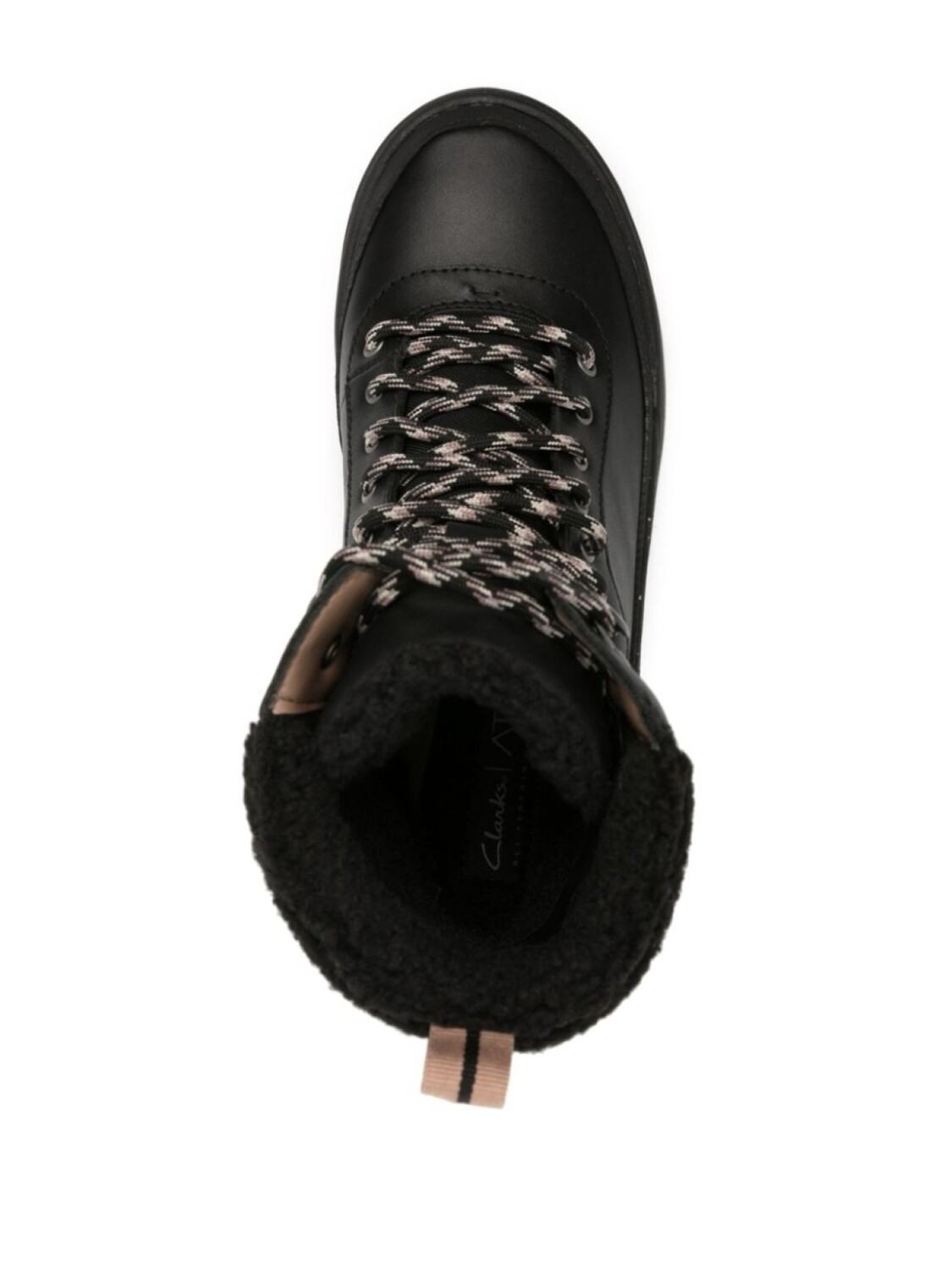 Ботинки женские Clarks из натуральной кожи, черный — фото 4