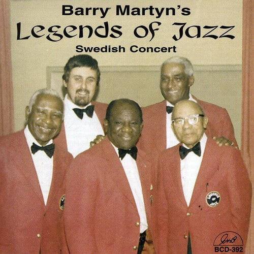 

CD диск Martyn, Barry Legends of Jazz: Swedish Concert