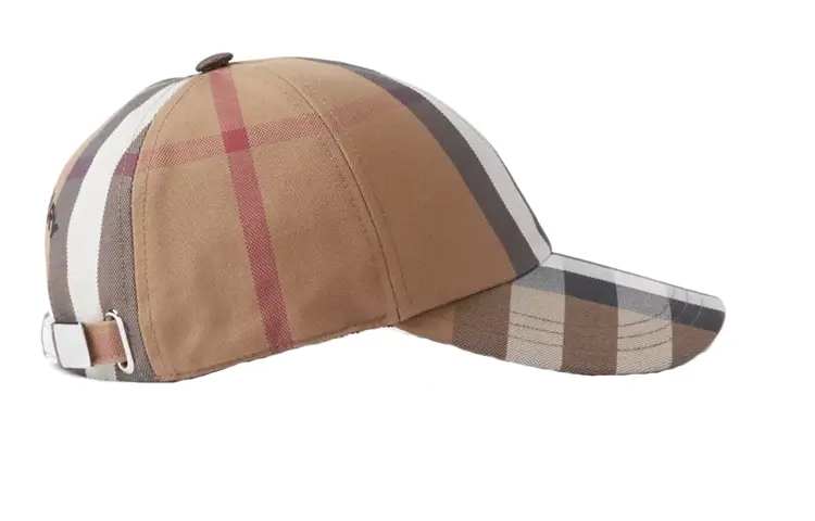 Burberry Хлопковая бейсболка мужская умбра, Umber — фото 3