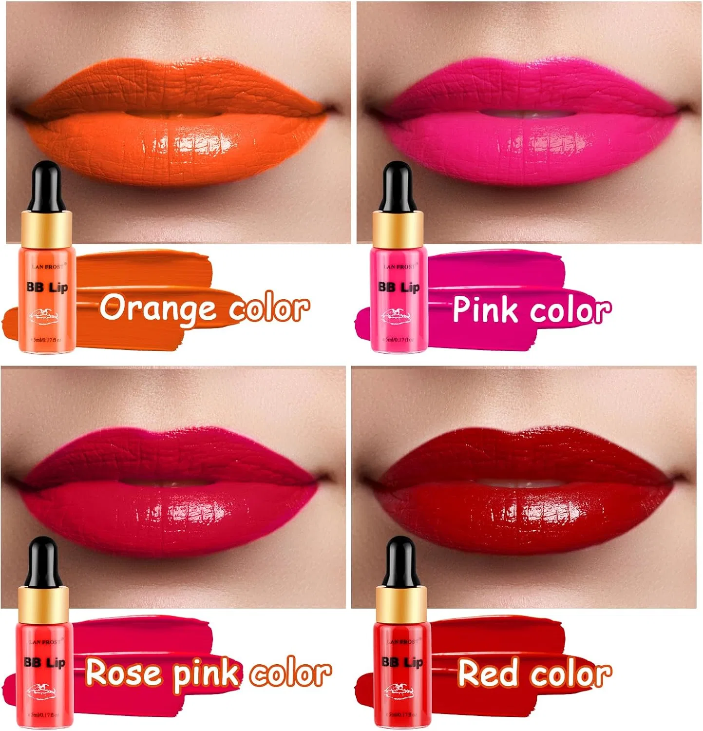 Набор BB Lip Ampoule Serum Starter Kit, TRESSON, 8 ампул с эксфолиантом и бальзамом, розовый — фото 2