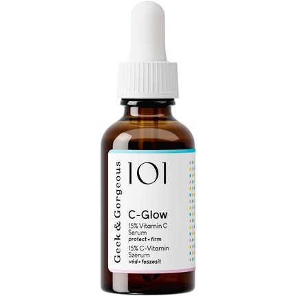 

Geek & Gorgeous 101 C-Glow 15% Сыворотка с витамином С, феруловой кислотой и витамином Е 30 мл