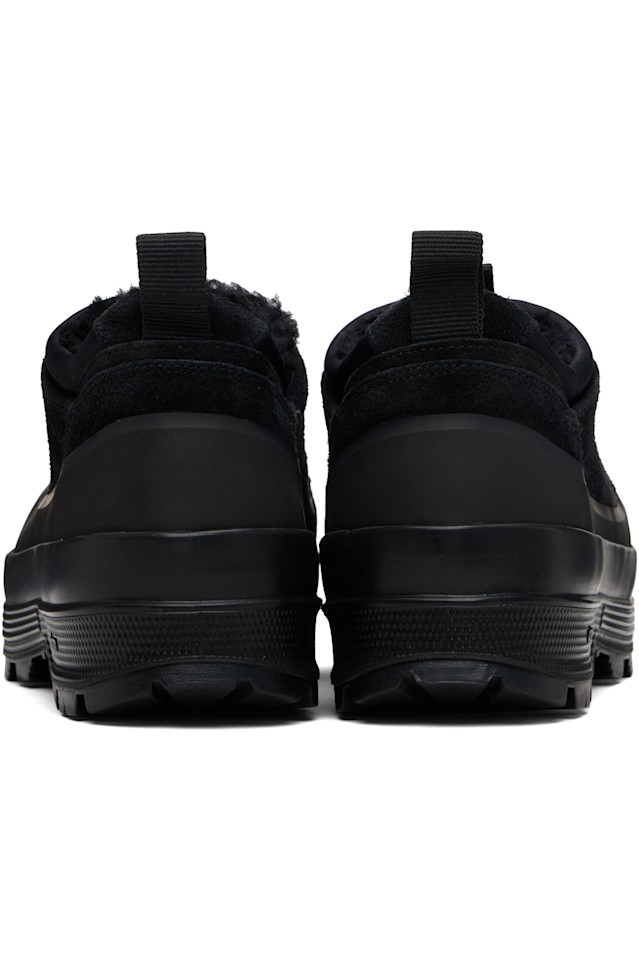 Diemme Черные кроссовки Badia Basso из овчины — фото 2