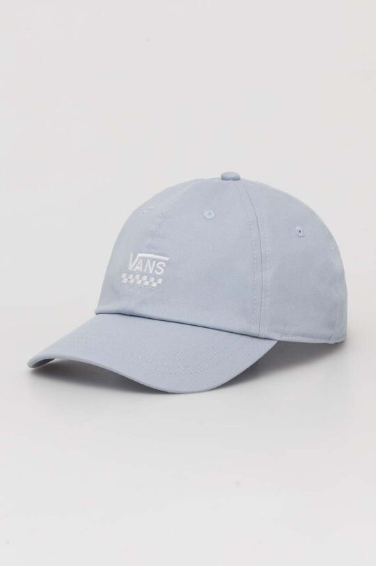 

Хлопковая бейсболка Vans, синий, Серый, Хлопковая бейсболка Vans, синий