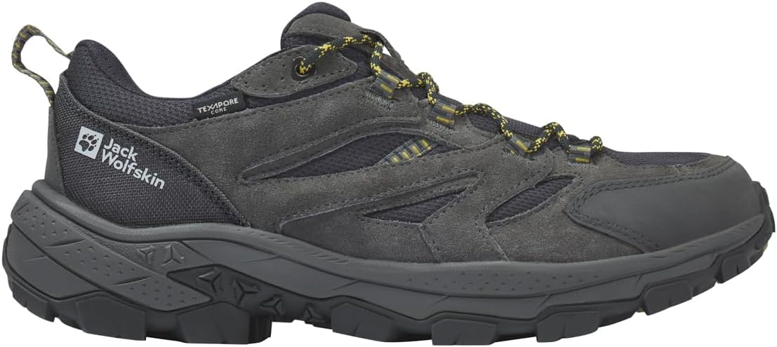 Мужские походные кроссовки Jack Wolfskin Vojo Tour Texapore Low M, Slate — фото 2