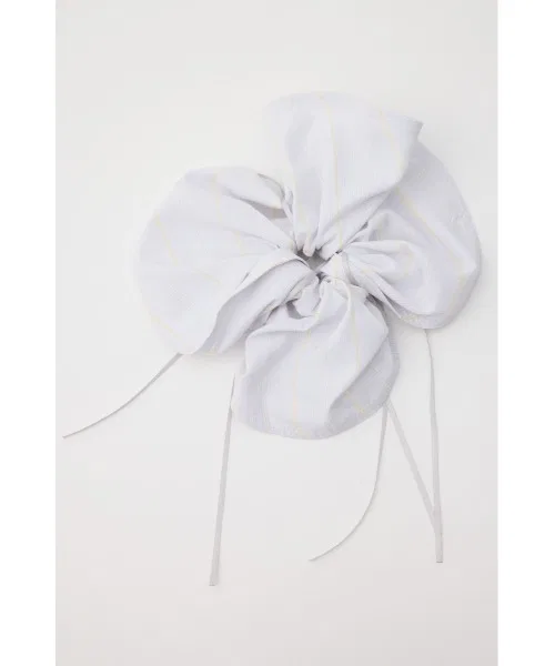 Резинка для волос RIBBON MOUSSY белая — фото 4