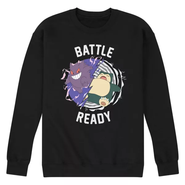 

Мужская утеплённая толстовка Pokemon Battle Ready Licensed Character, черный