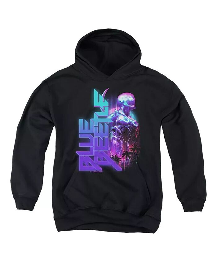 

Толстовка с капюшоном Youth Lightning Pull Over Hoodie/Свитшот с капюшоном Blue Beetle, черный