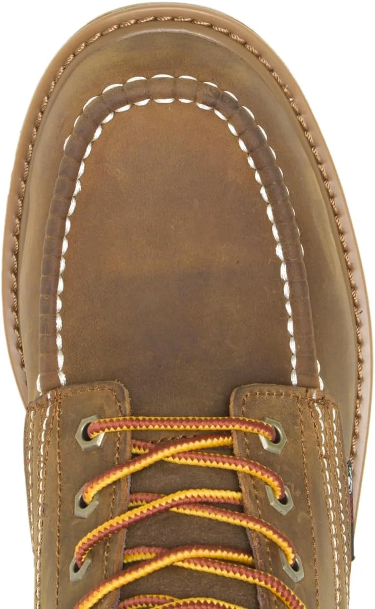 

Мужские рабочие ботинки Wolverine Floorhand с моксиновым носком, 6 дюймов, цвет загар