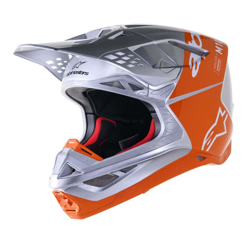 

Шлем для мотокросса Alpinestars Supertech S-M10 Flood Ece 22.06, оранжевый
