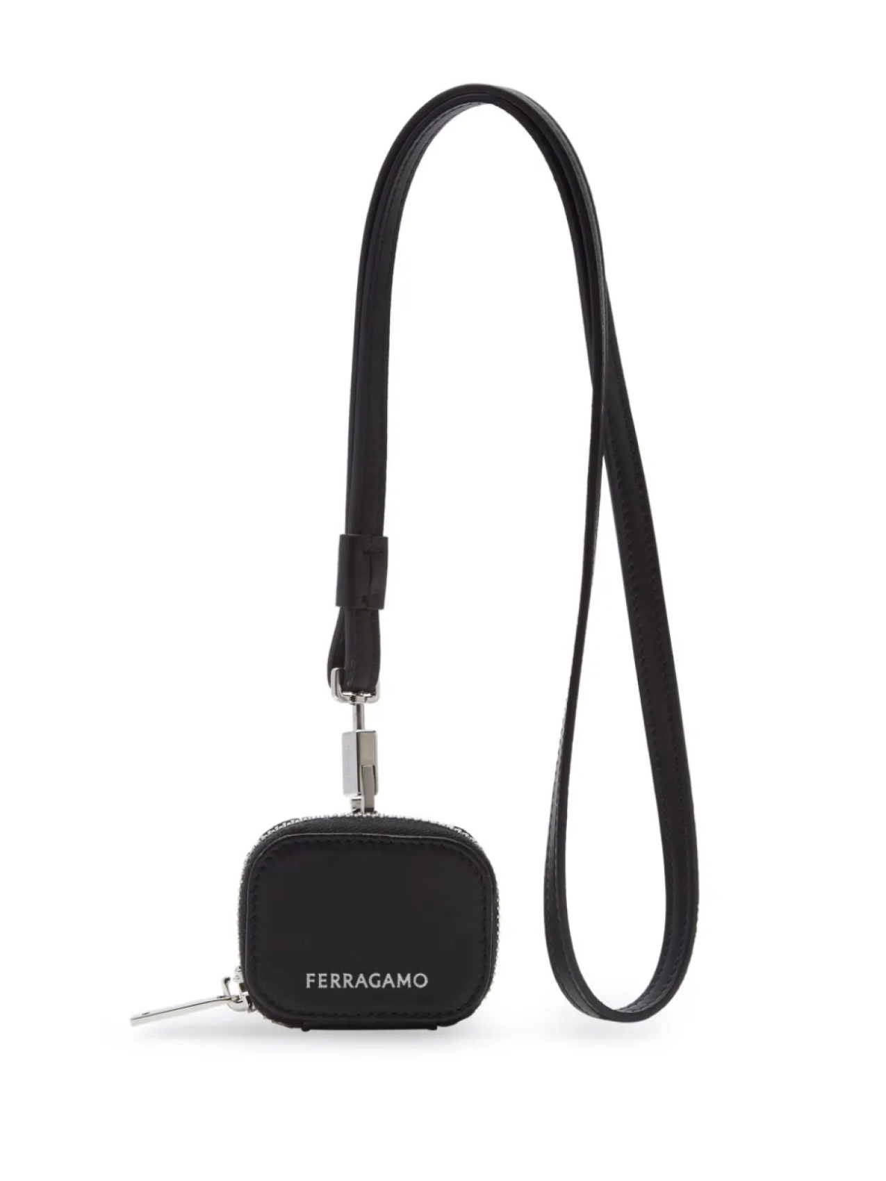 

Ferragamo кошелек с логотипом, черный