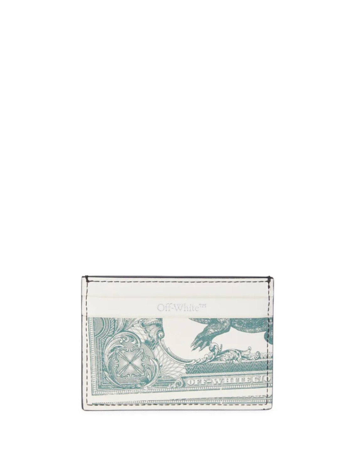 

Off-White картхолдер Currency, зеленый