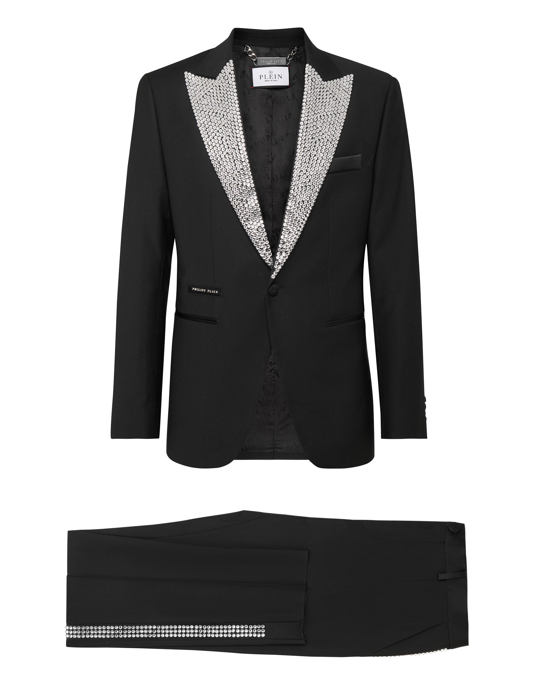 

Костюм из легкой шерсти, 2 шт.: пиджак Lord Fit/брюки Sartorial PHILIPP PLEIN, черный