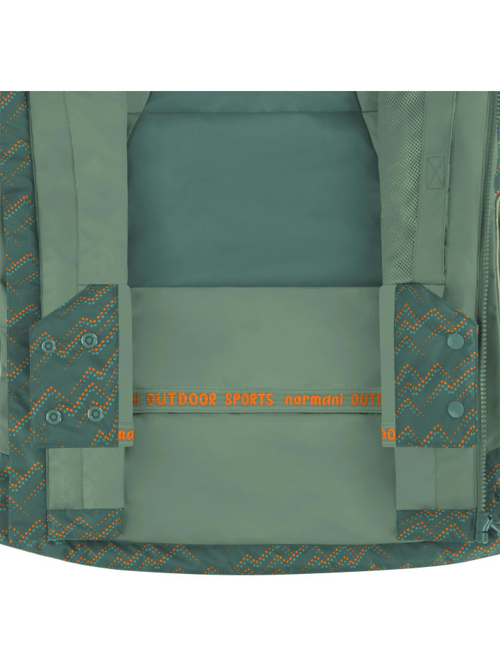 Зимняя куртка Normani Outdoor Sports, зеленый — фото 4