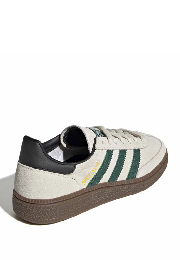 Кроссовки для гандбола, Spezial, adidas, зеленый/кремовый — фото 3