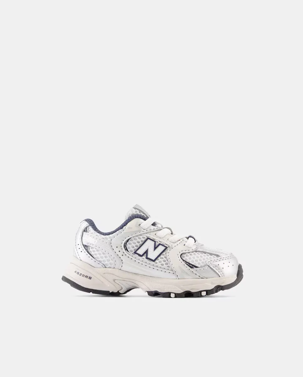 

Кроссовки New Balance 530 Bungee для малышей повседневного ношения, серый