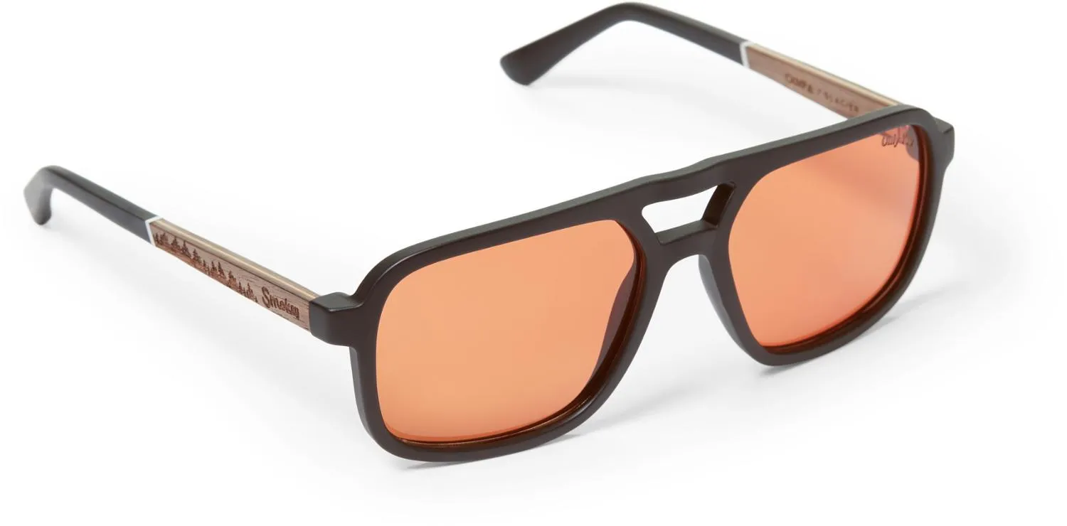 

Поляризационные солнцезащитные очки Glacier - Smokey Bear Edition CAMP Eyewear, Matte Black