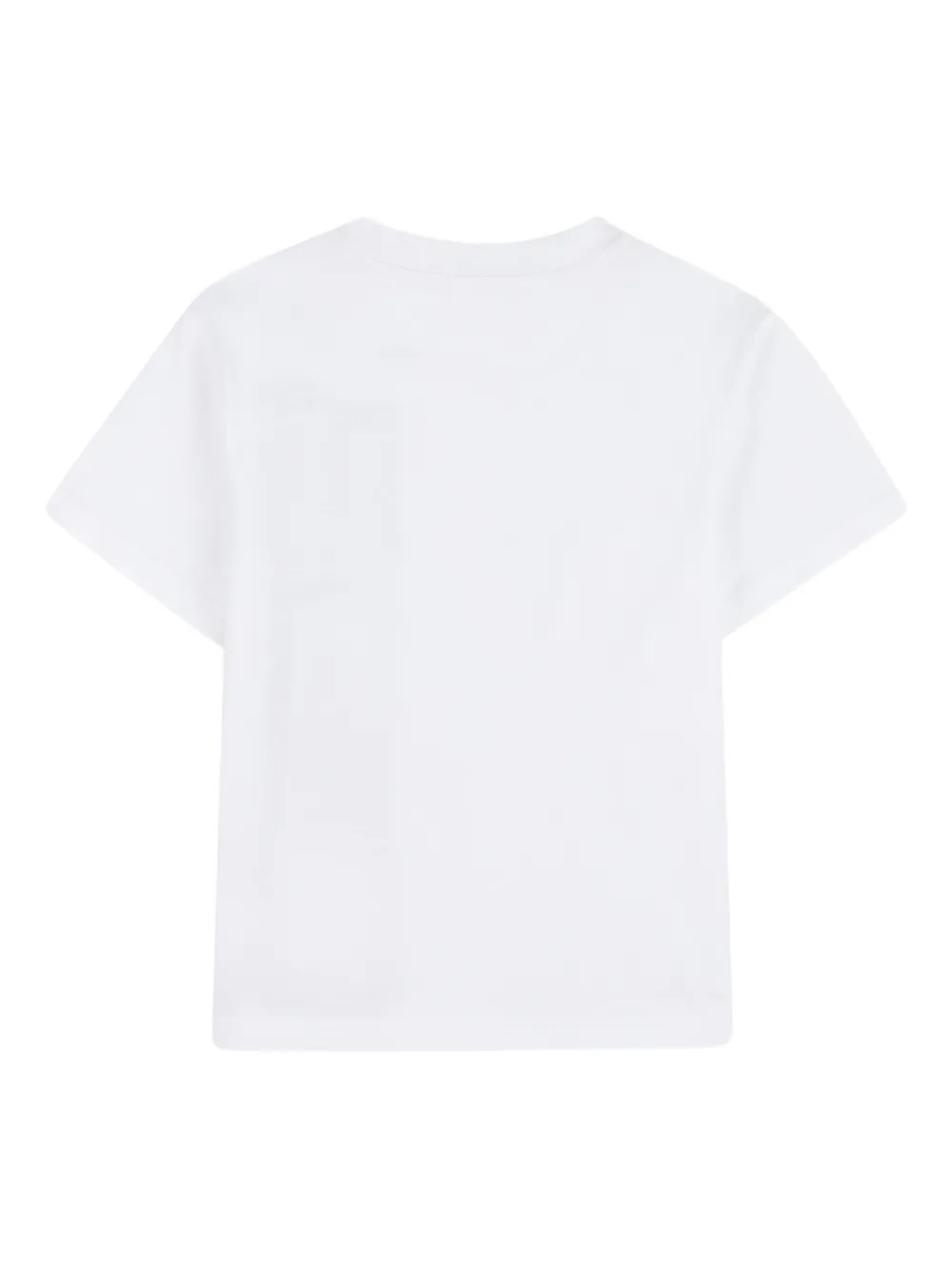 Футболка с графичным принтом Dkny Kids, белый — фото 2