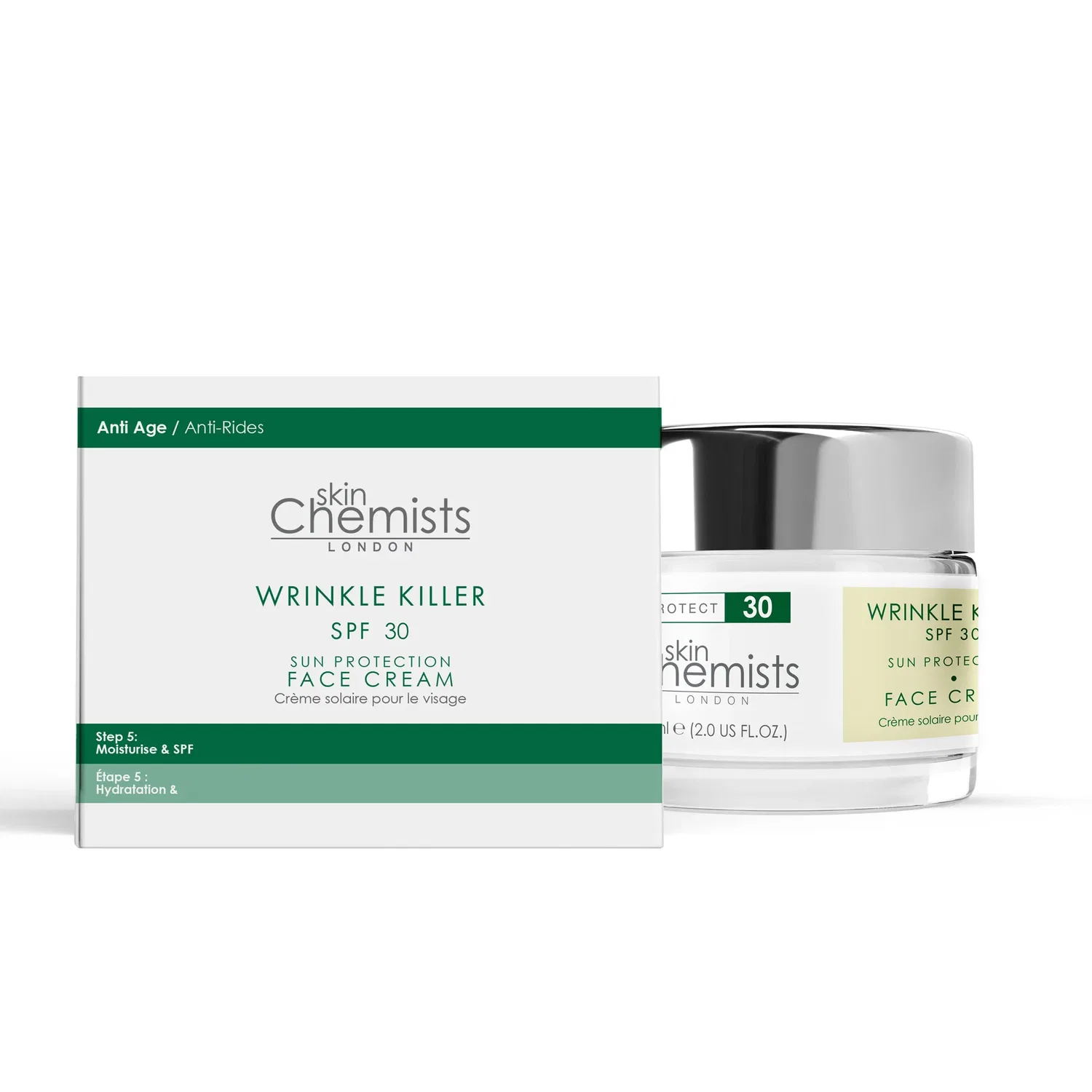 Крем для лица SPF SKINCHEMISTS Солнцезащитный дневной