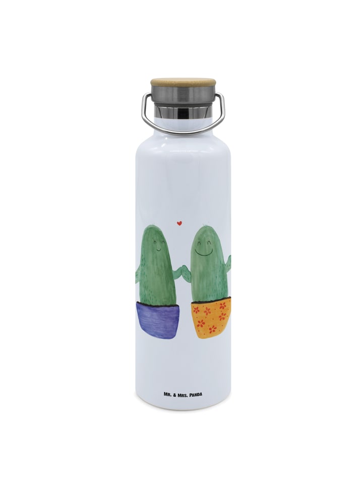 

Mr. & Mrs. Panda Бутылка для напитков Cactus Love без надписи, белого цвета