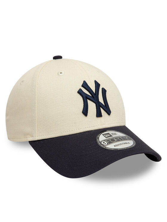 

Бейсболка Colourblock 9Forty New York Yankees 60595215 New Era, бежевый