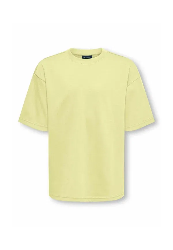 Футболка Osjcaspian basic t-shirt Only & Sons Junior, восково-желтый