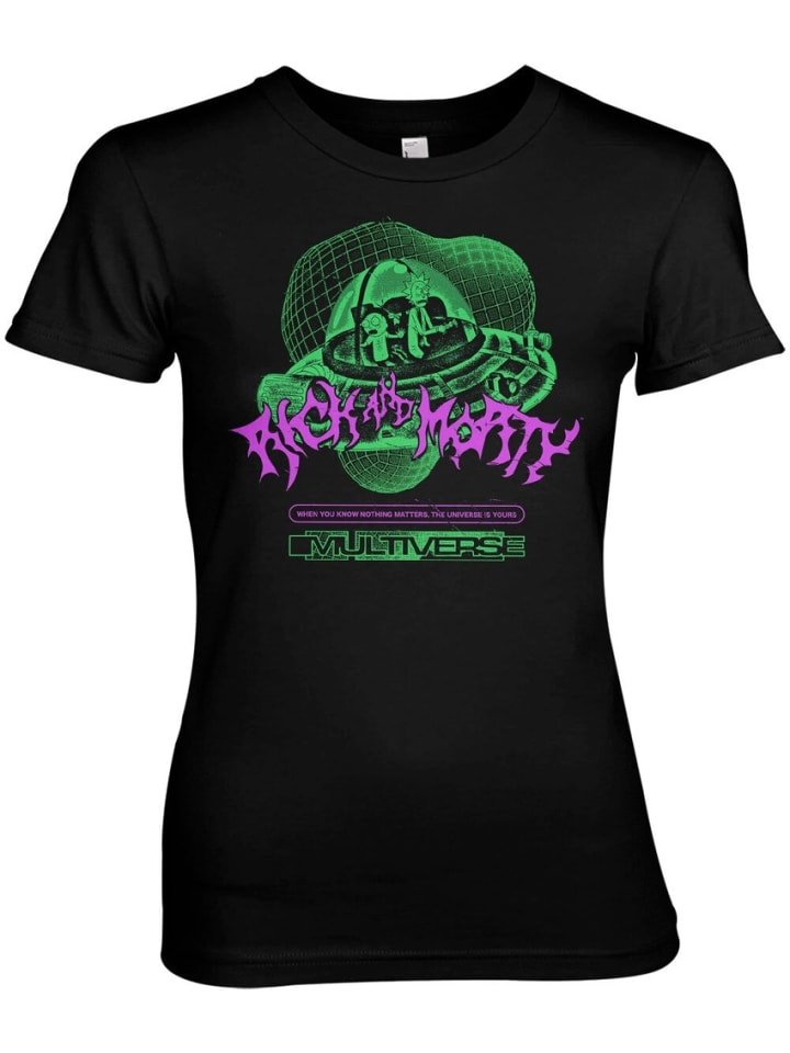 

Футболка The Space Is Yours Girly Tee Rick and Morty, черный