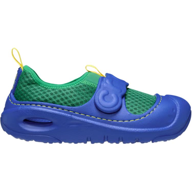 Crocs Swiftwater противоскользящие износостойкие низкие детские ботинки Blue Green — фото 3