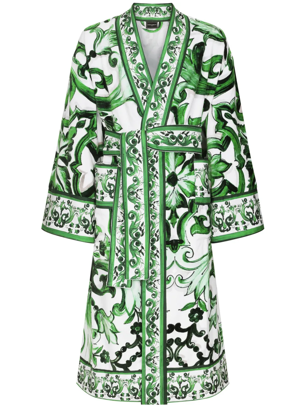 

Махровый халат DOLCE & GABBANA, белый