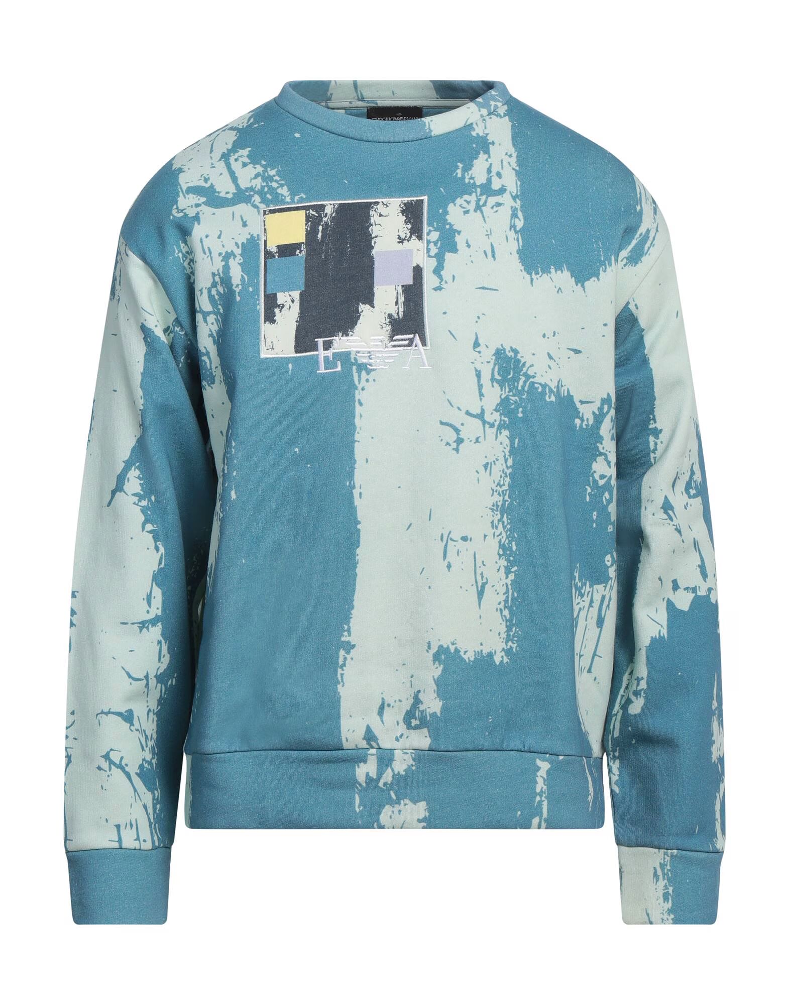 

Толстовка Emporio Armani, пастельно-голубой