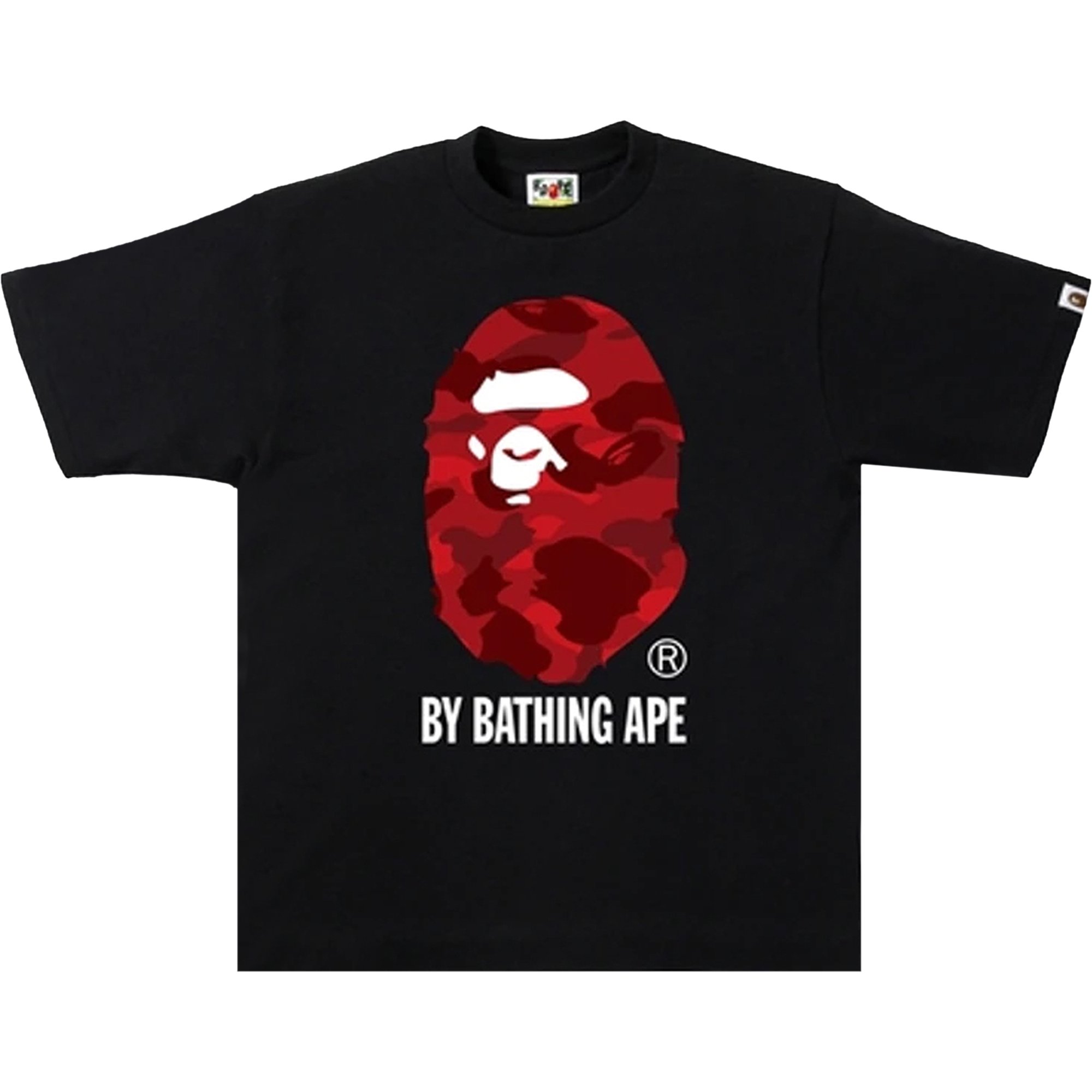 

Футболка BAPE Color Camo By Bathing Ape, цвет Черный/Красный