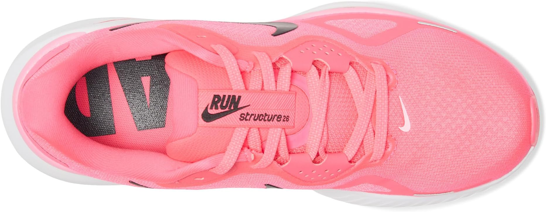 Кроссовки Nike Structure 26, цвет Hyper Pink/Black/Pink Spell/White — фото 2