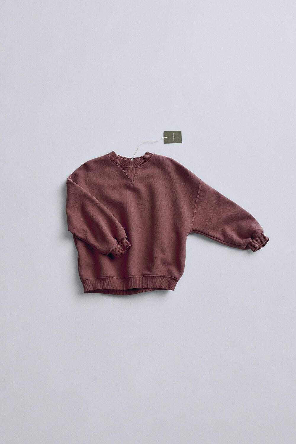 

Timelesz - вышитая толстовка ZARA, бордовый